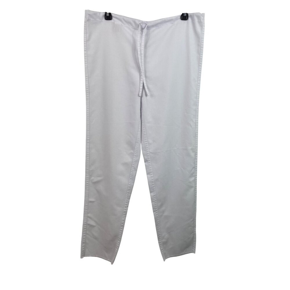 Al Husaiki Classic White Unisex Drawstring Pants Size XS Martial Arts